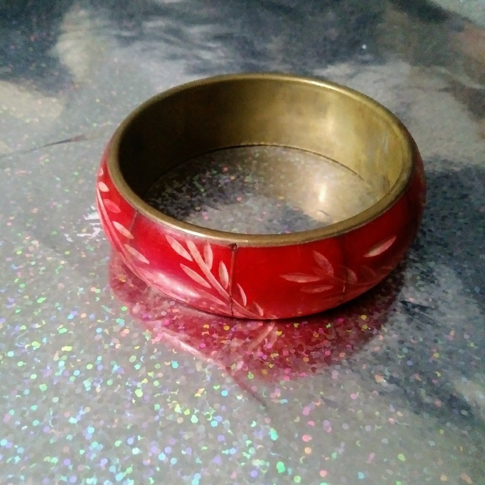 **3 for $9** Red Bangle Bracelet